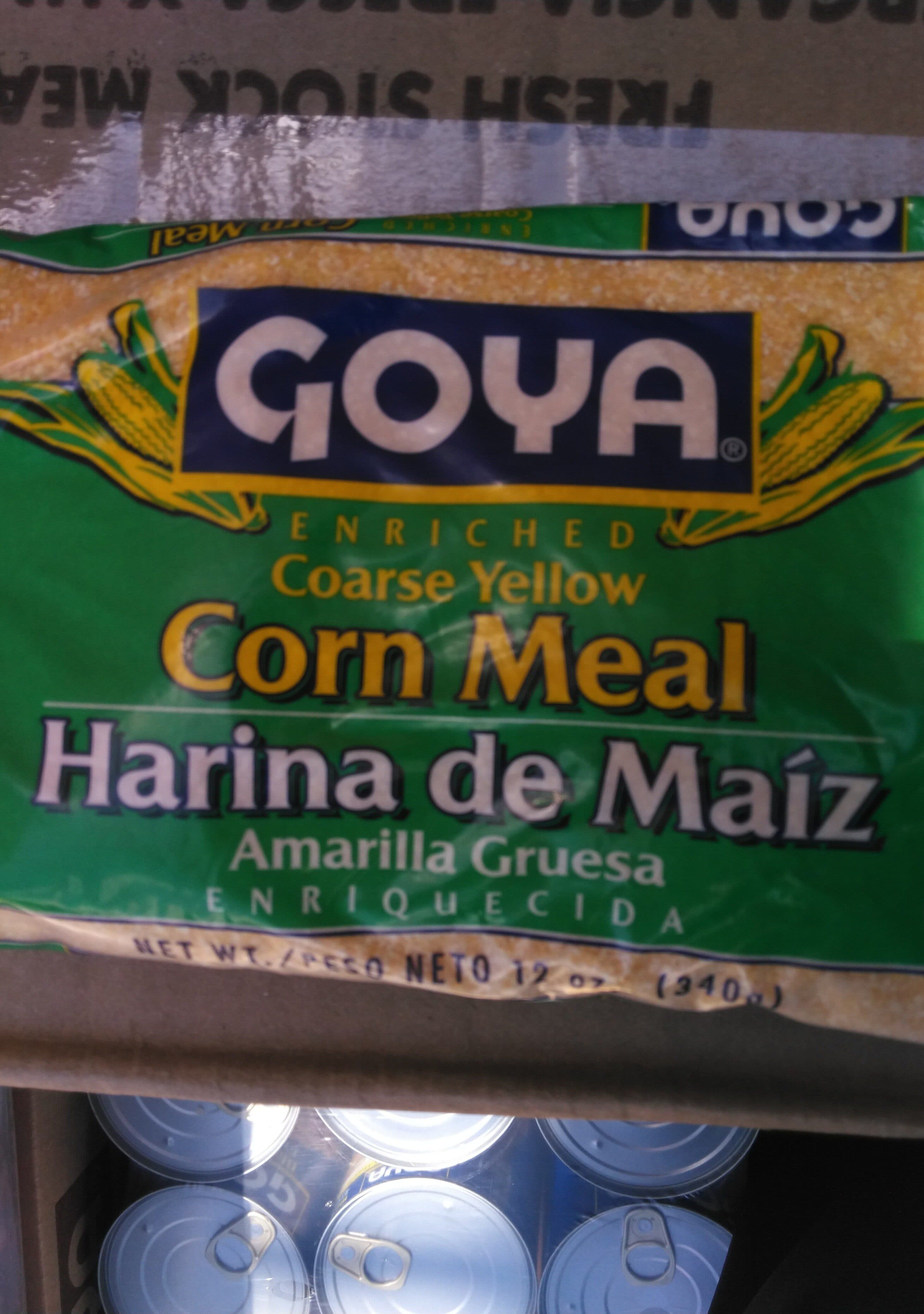 Goya Enriched Coarse Yellow Corn Meal packshot