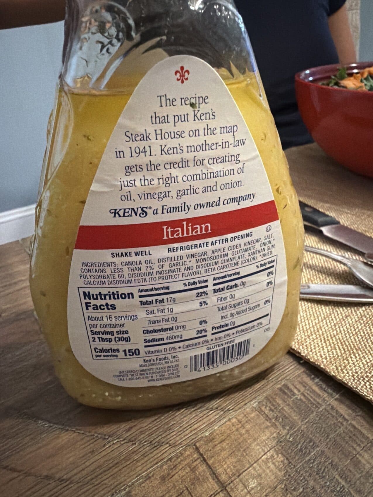 KEN'S Steak House Italian Dressing & Marinade packshot