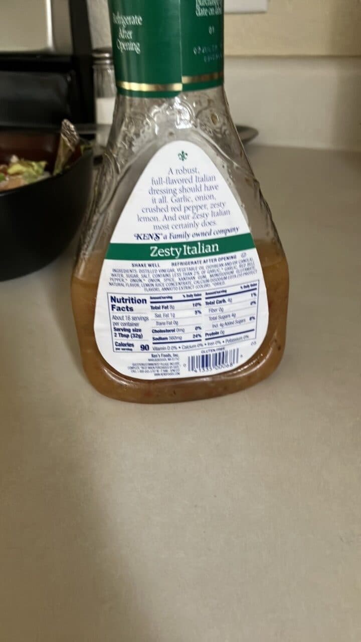 Ken's Steak House Zesty Italian Dressing & Marinade packshot