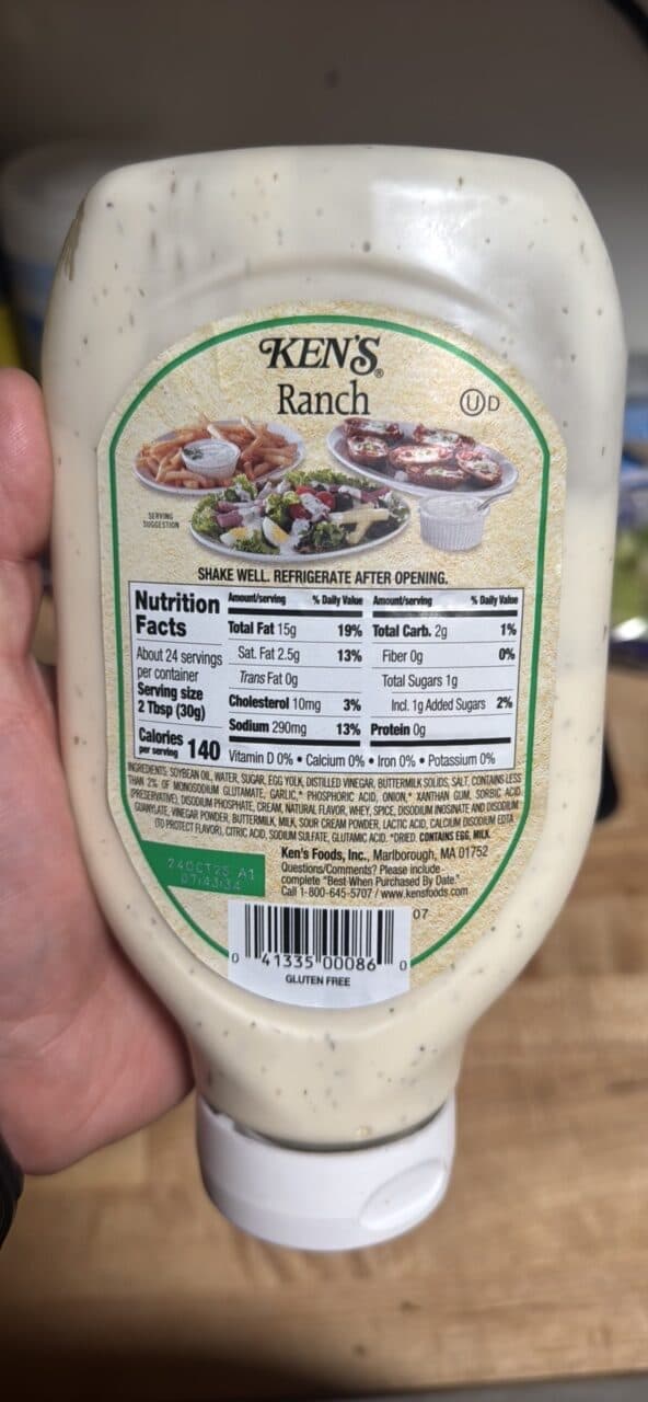 KEN'S Steak House Ranch packshot