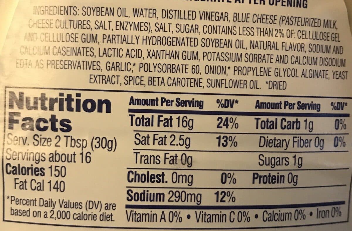 Ken's Steak House Chunky Blue Cheese Dressing packshot