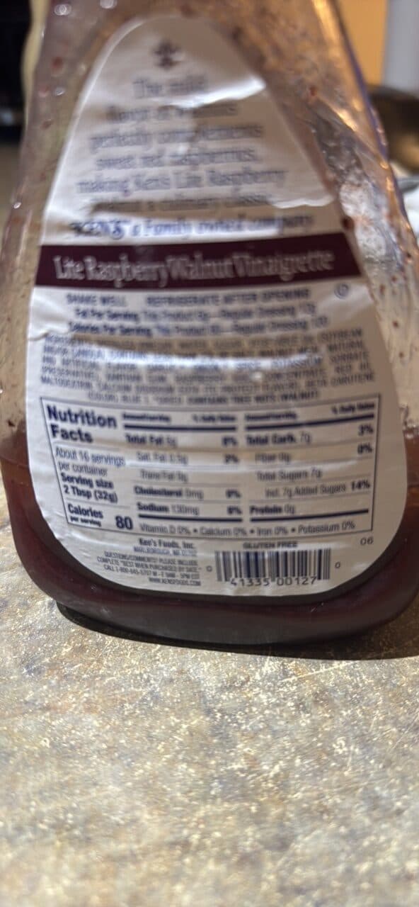 KEN'S Steak House Raspberry Walnut Vinaigrette packshot