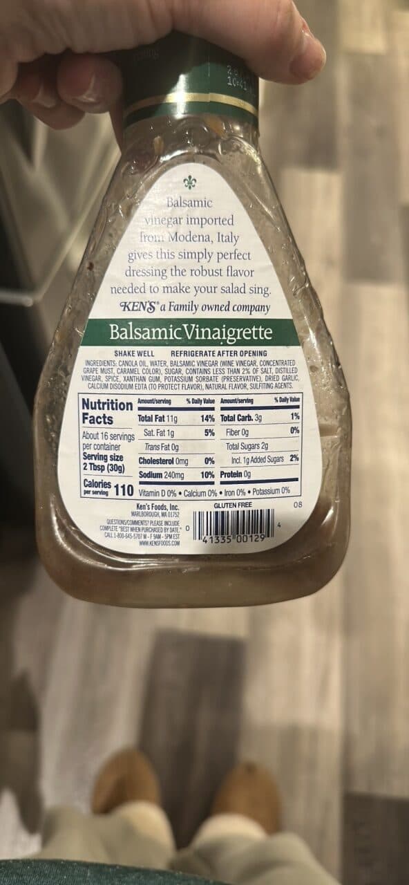 KEN'S Steak House Balsamic Vinaigrette Dressing packshot