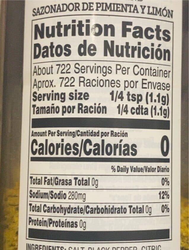 Ach Food Companies Inc. Lemon Pepper Seasoning Blend packshot