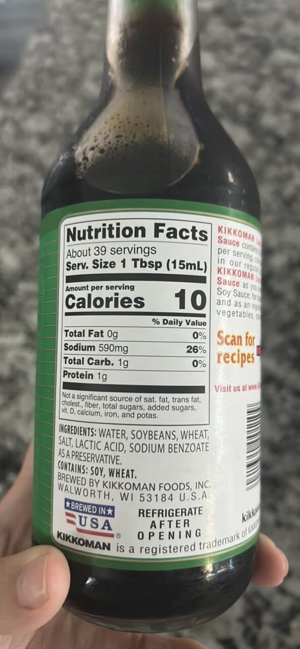 Kikkoman Soy Sauce packshot