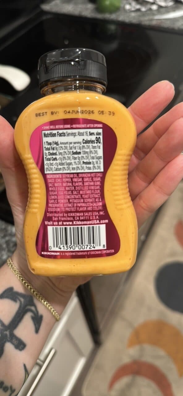 Kikkoman Sriracha Mayo packshot