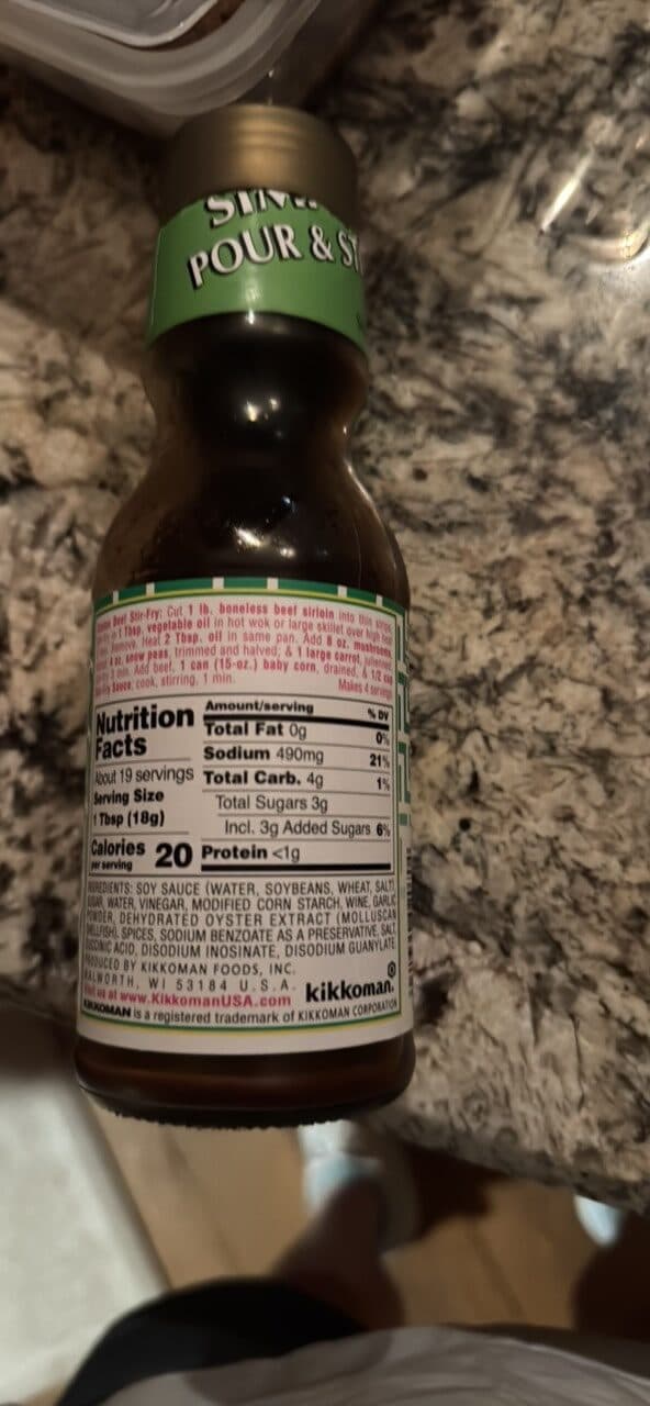 KIKKOMAN STIR-FRY ORIGINAL SAUCE packshot