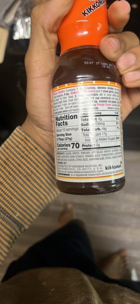Kikkoman Stir-Fry Orange Sauce packshot