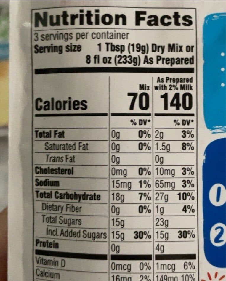 Concord Foods Smoothie Strawberry packshot