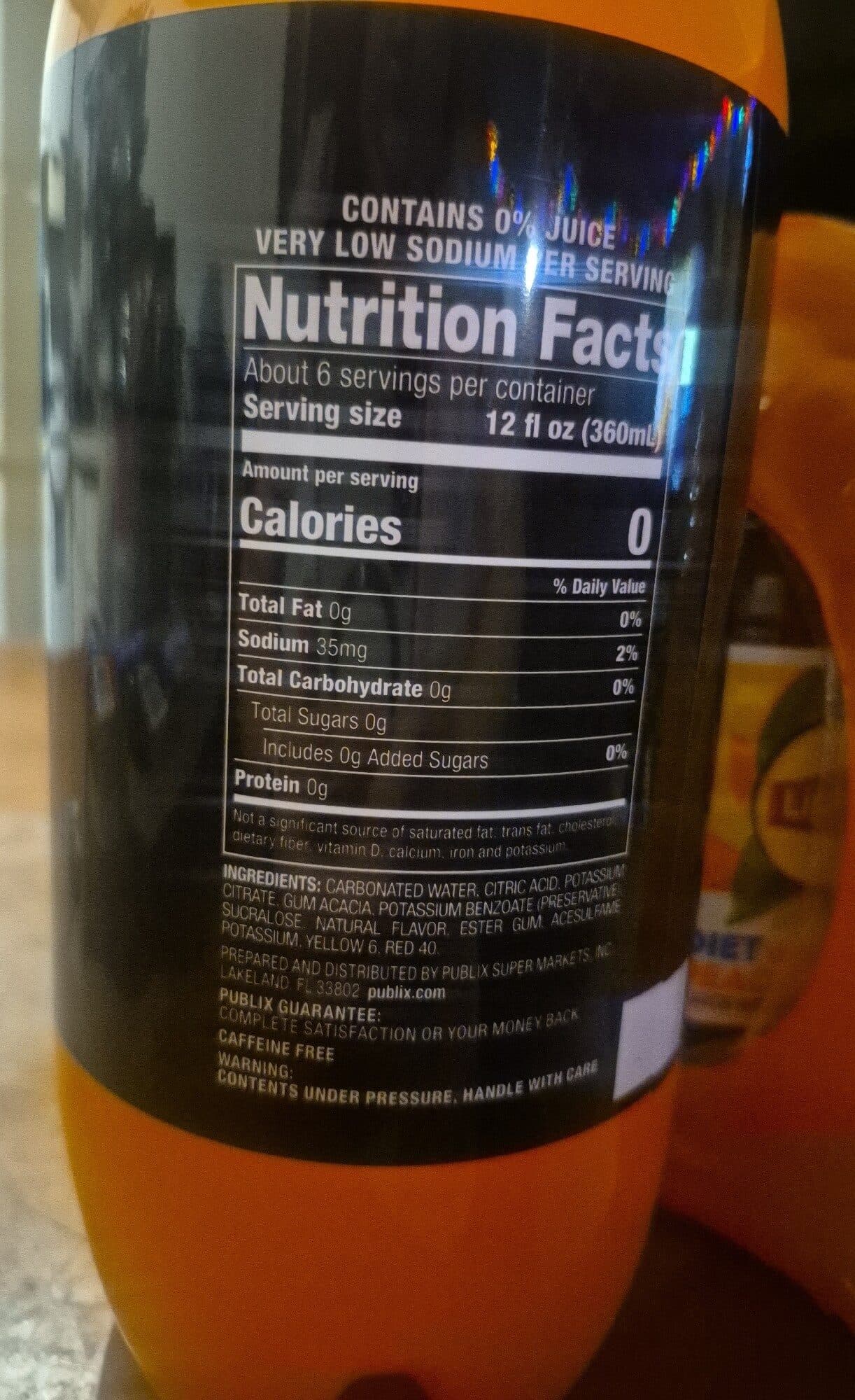 Publix Diet Soda packshot