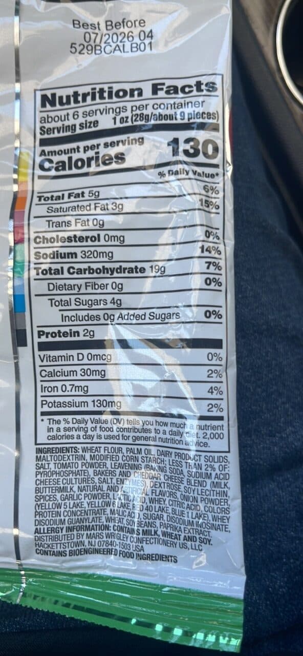Combos Pizzeria Baked Pretzel packshot