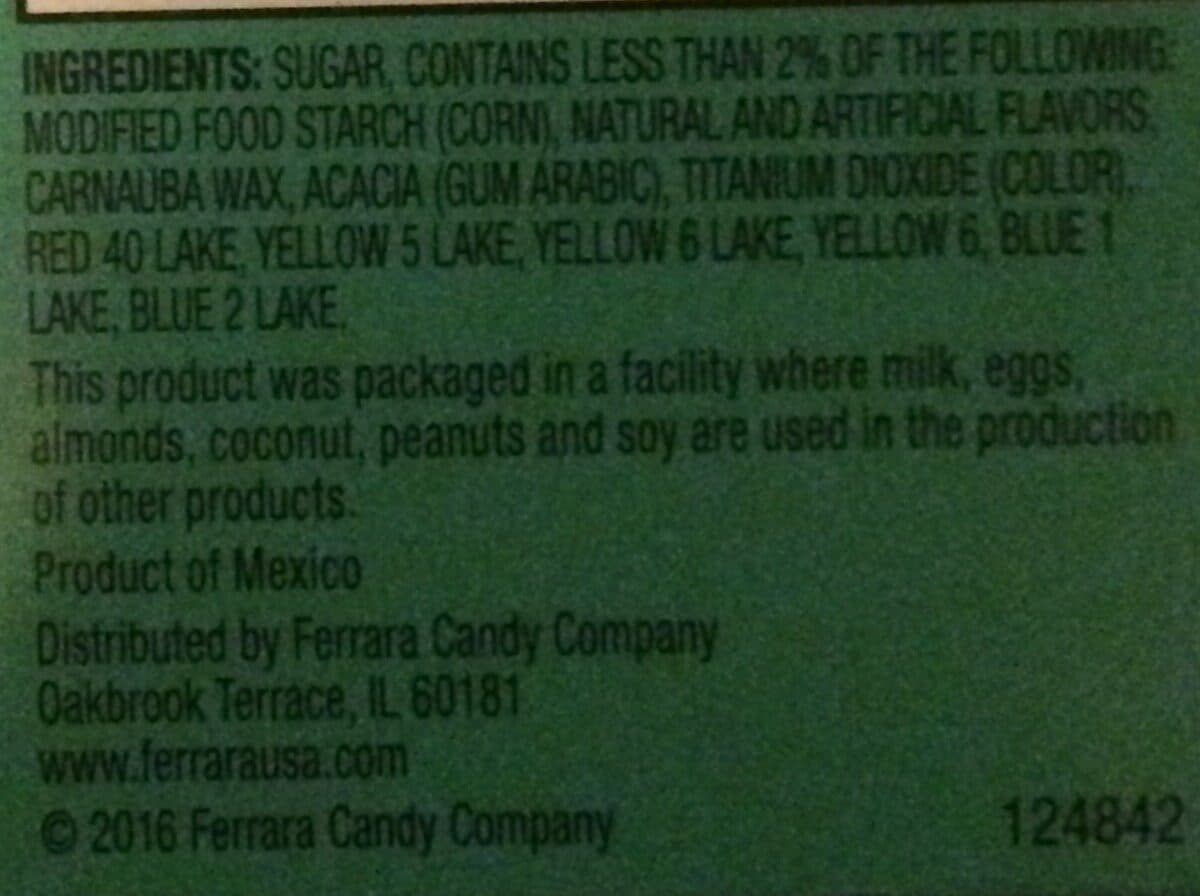 Ferrara Candy Company Jaw busters, jaw breakers cand packshot