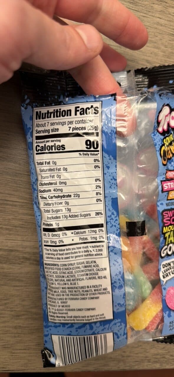 Trolli Sour Brite Crawlers packshot