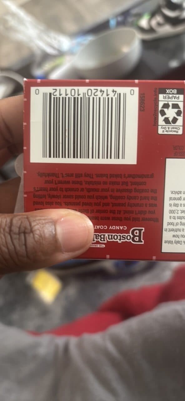 Boston Baked Beans Boston Baked Beans Candy Coated Peanuts packshot