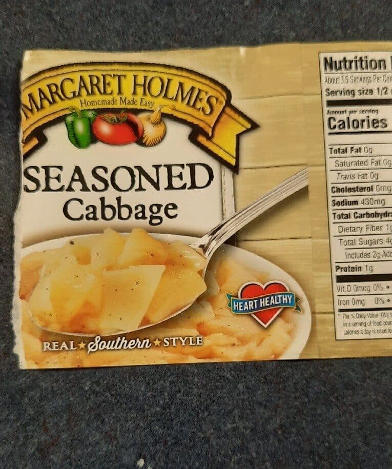 Margaret Holmes Seasoned Cabbage packshot