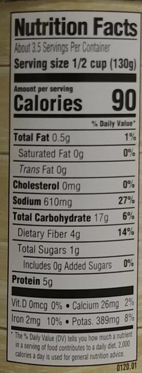 Margaret Holmes Seasoned Green Lima Beans packshot