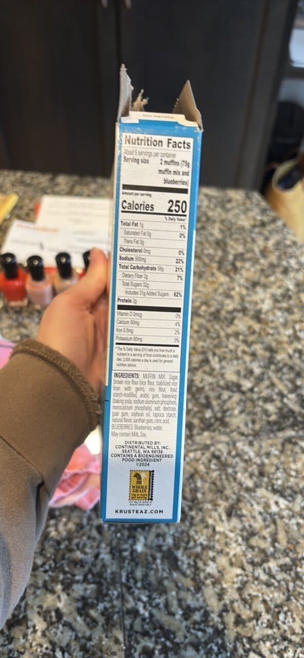Krusteaz Wild Blueberry Muffin Mix packshot