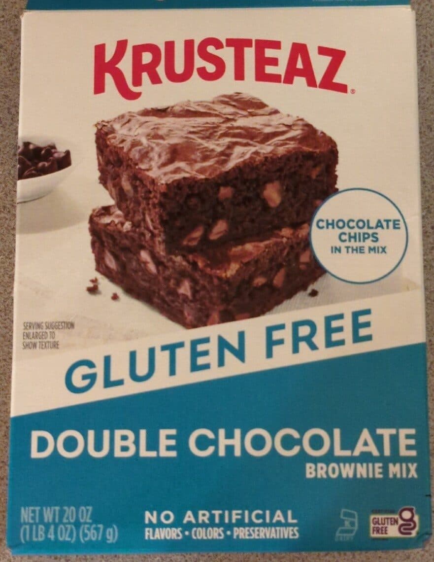 KRUSTEAZ DOUBLE CHOCOLATE BROWNIE MIX packshot