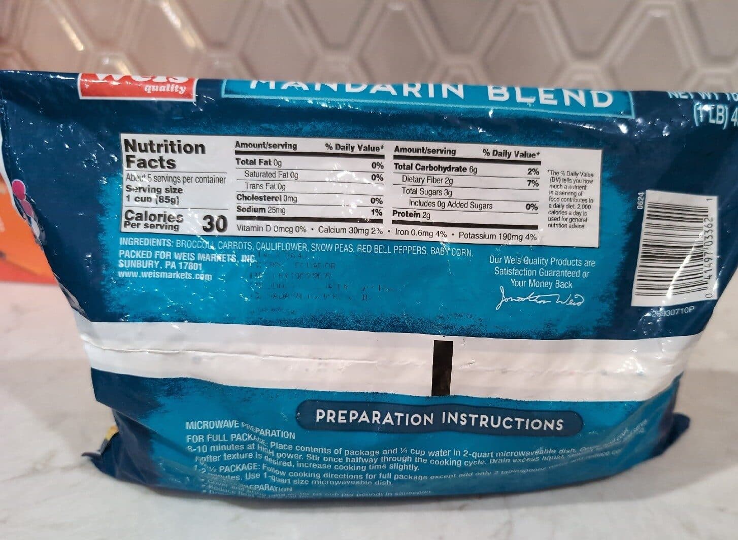 Weis Mandarin Blend packshot