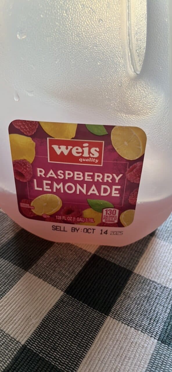 weis RASPBERRY LEMONADE packshot