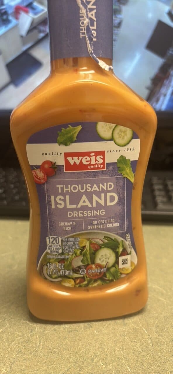 weis quality THOUSAND ISLAND DRESSING packshot