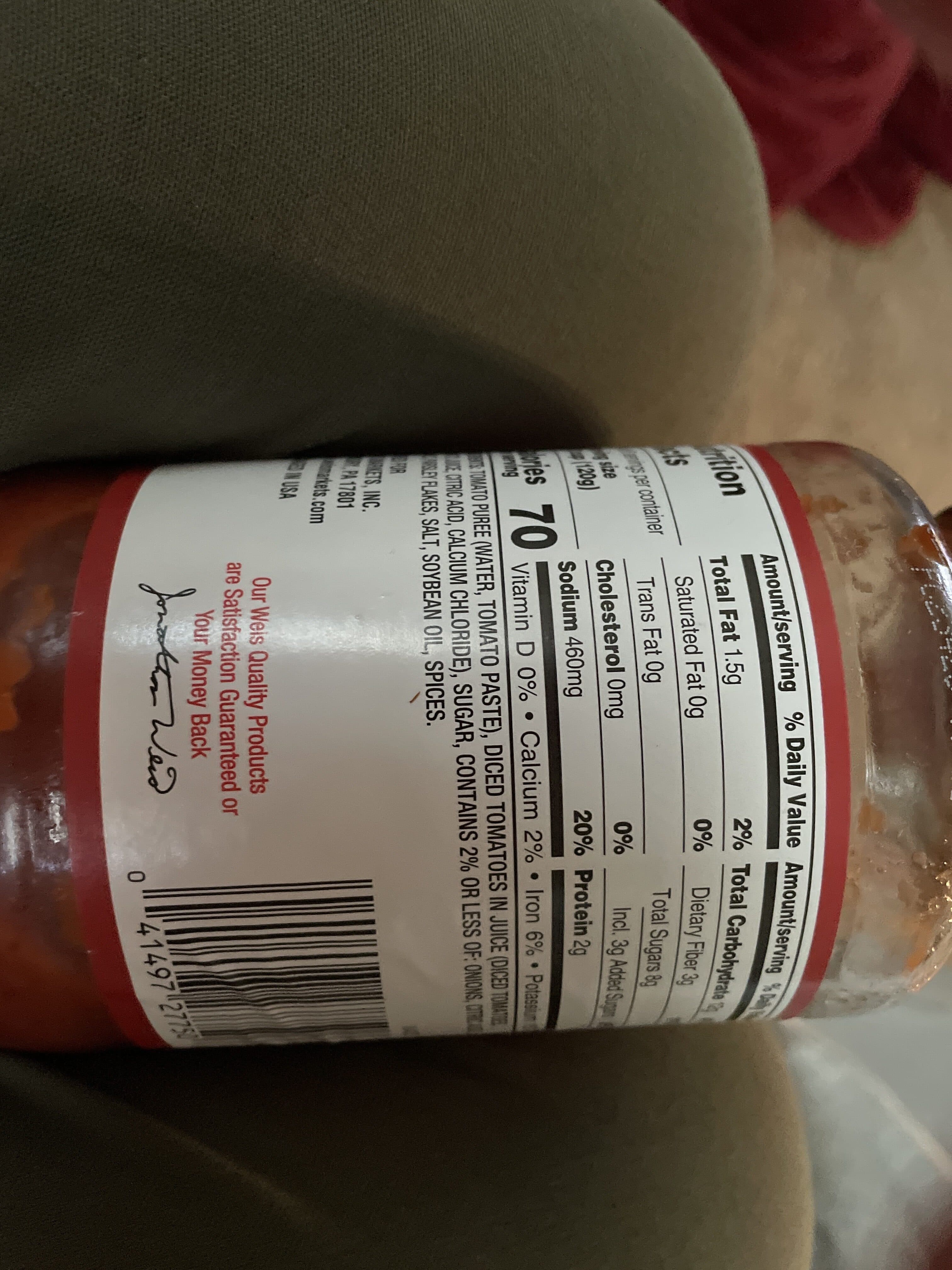 Weis Classic Traditional Sauces packshot
