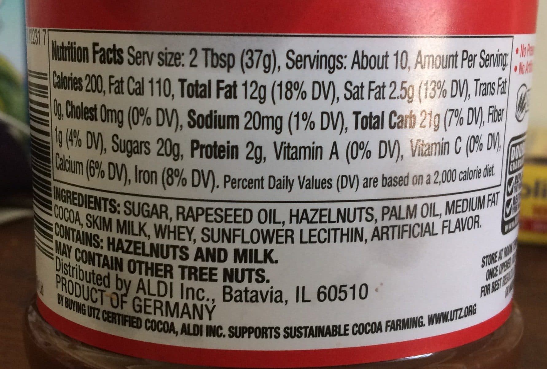 BERRYHILL Hazelnut Spread packshot