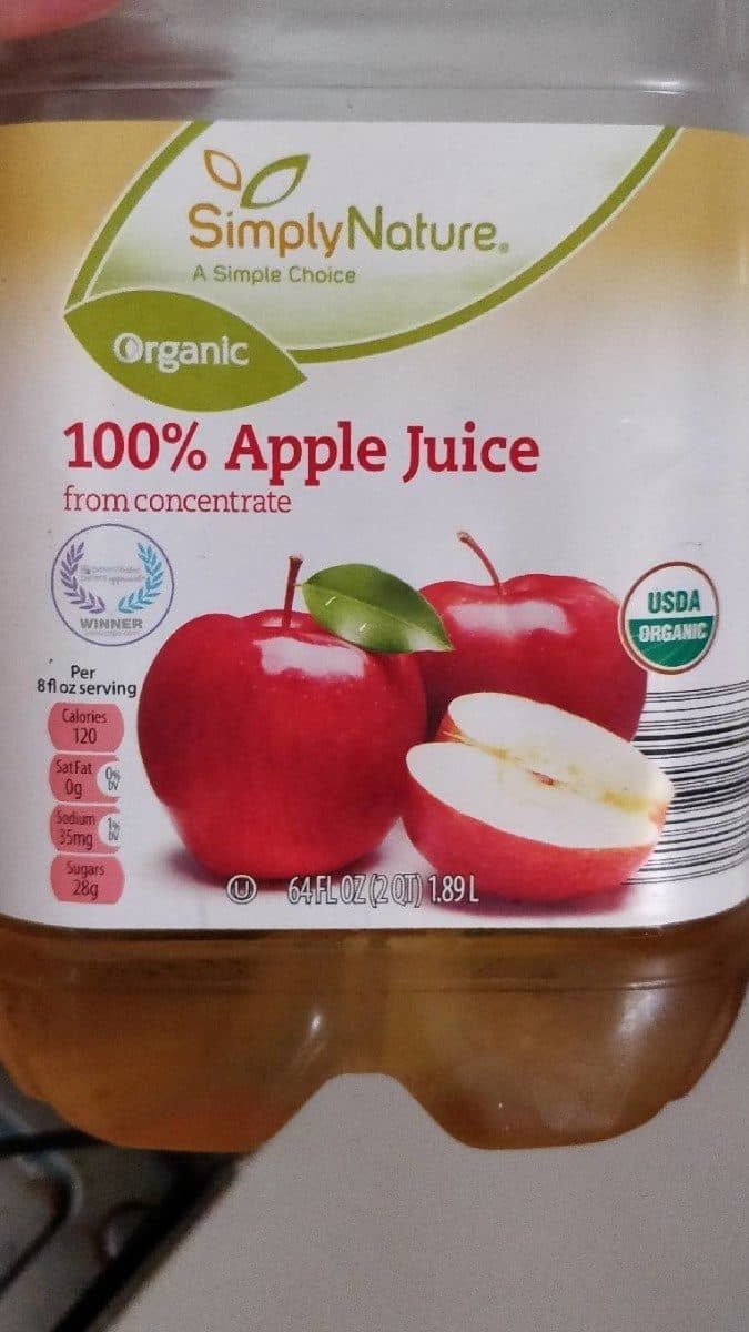 Simplynature Organic Juice From Concentrate packshot