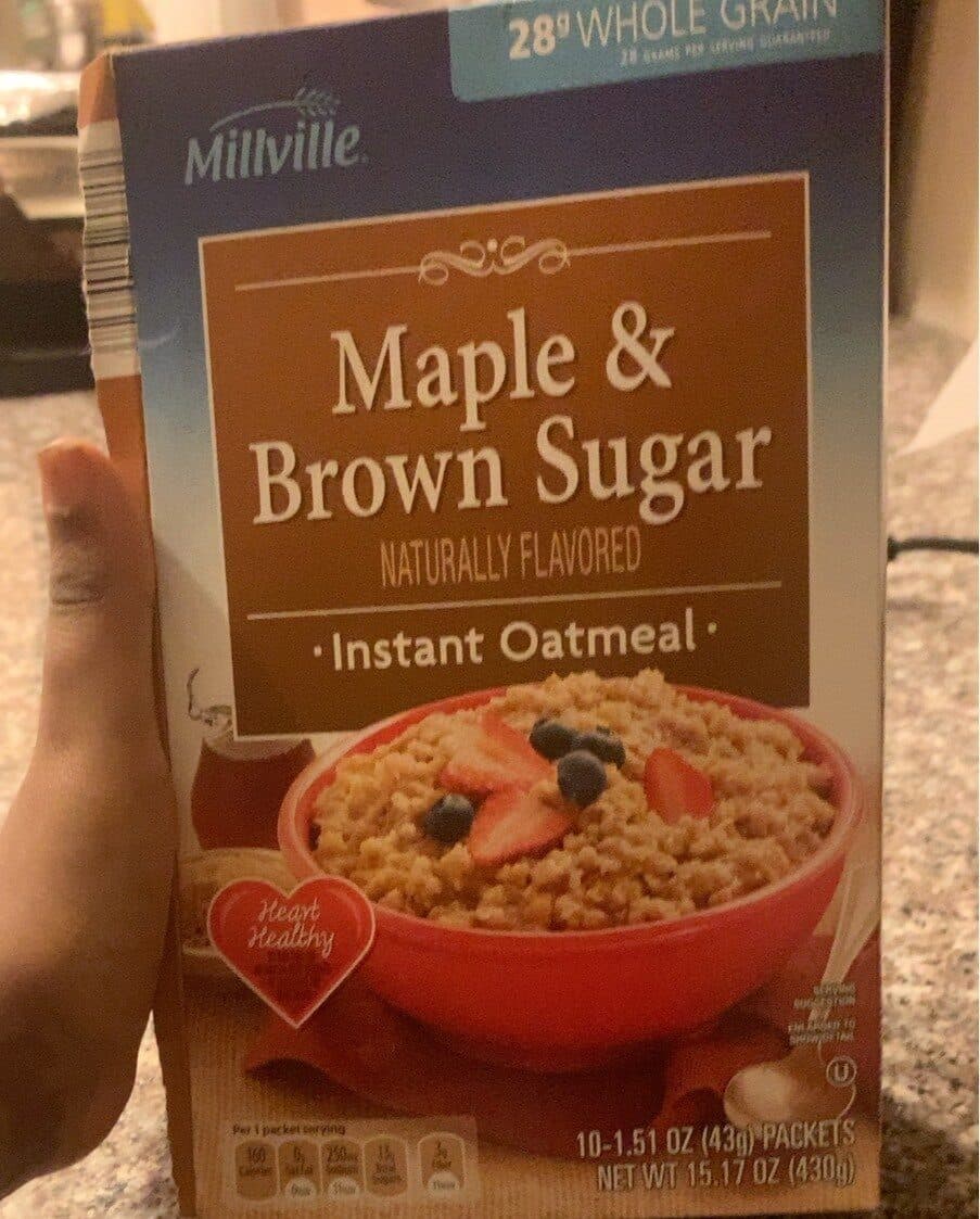 Millville Maple & brown sugar packshot