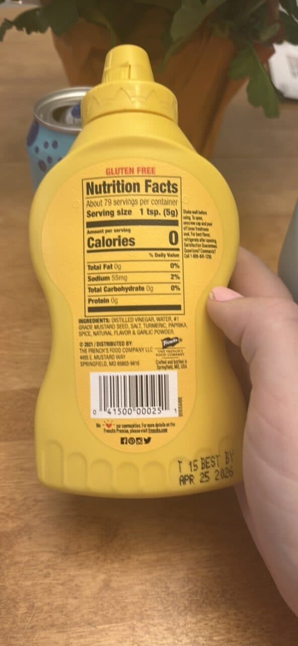 French's Classic Yellow Mustard packshot
