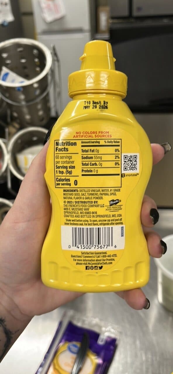 French's Classic Yellow Mustard packshot