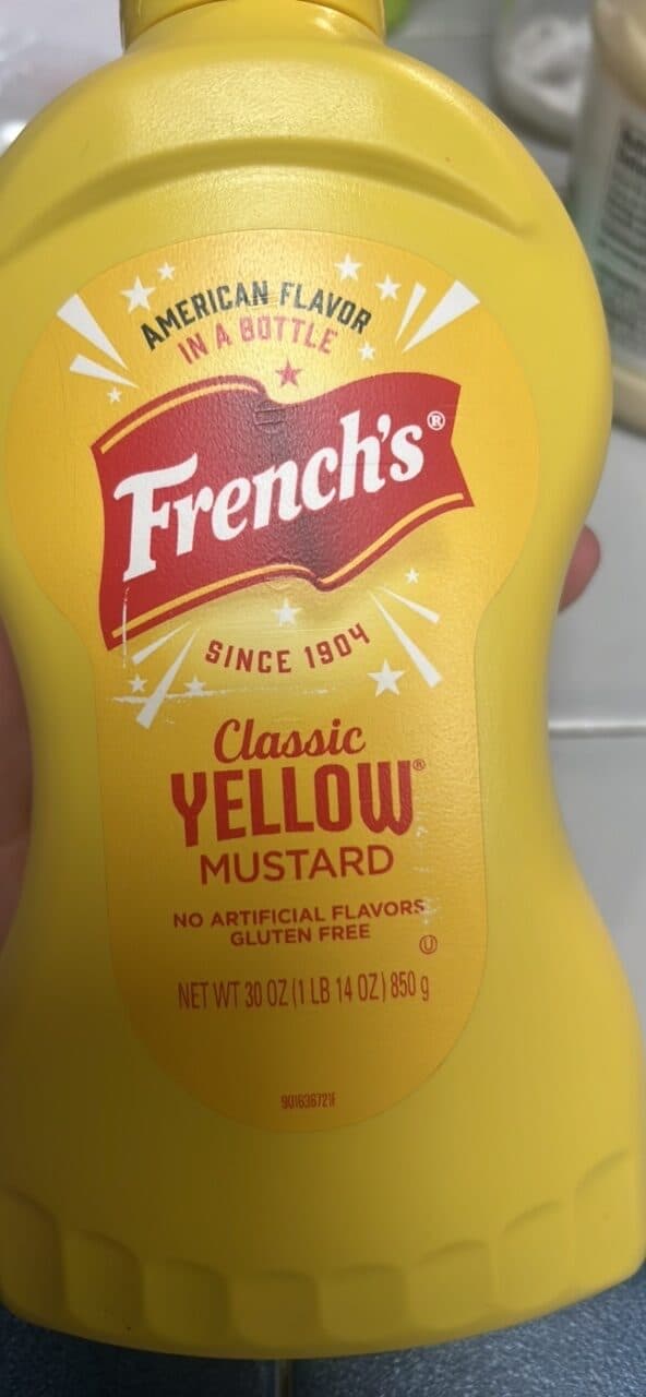 French's Classic Yellow Mustard packshot