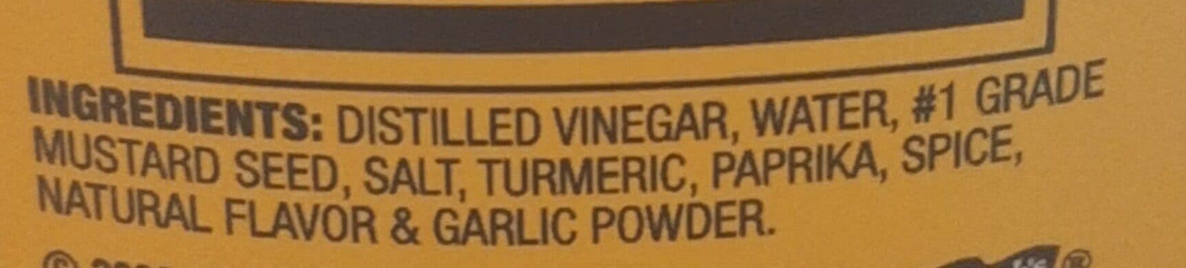 French's Classic Yellow Mustard packshot
