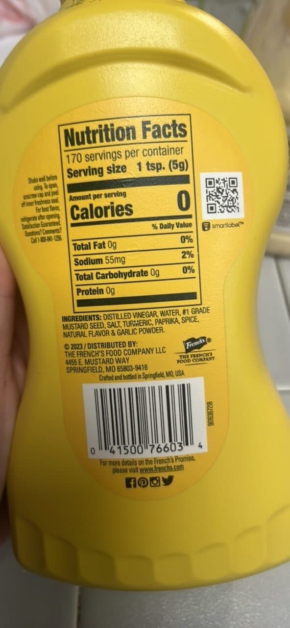 French's Classic Yellow Mustard packshot