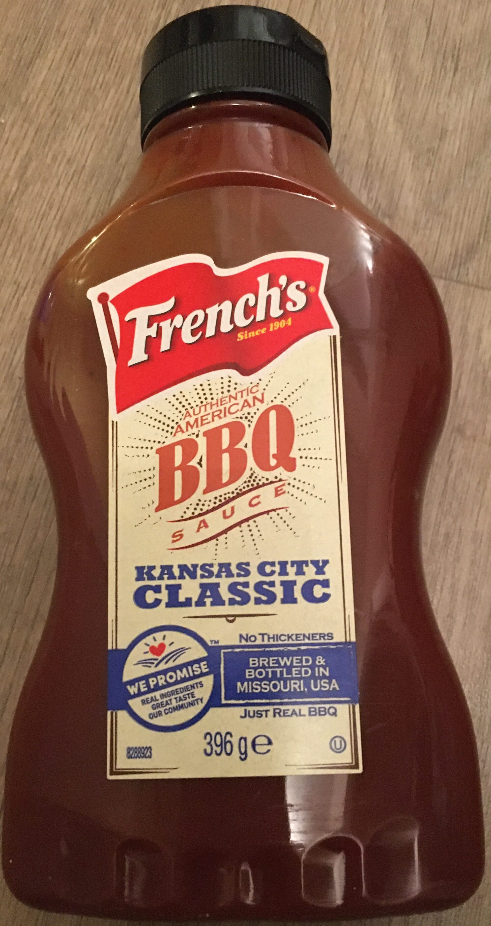 French’s BBQ Sauce Kansas City Classic packshot