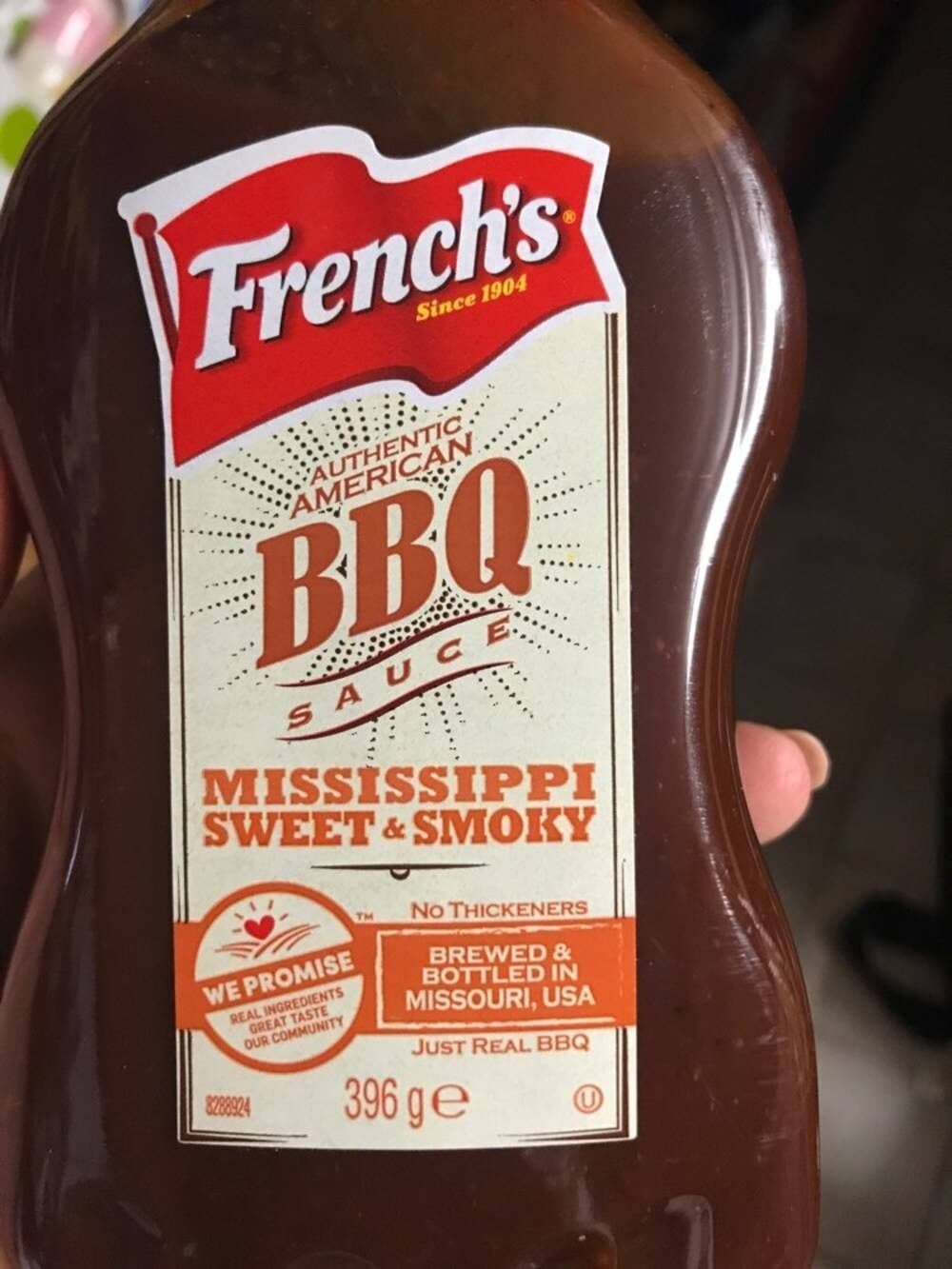French's Mississippi Sweet & Smoky BBQ Sauce packshot