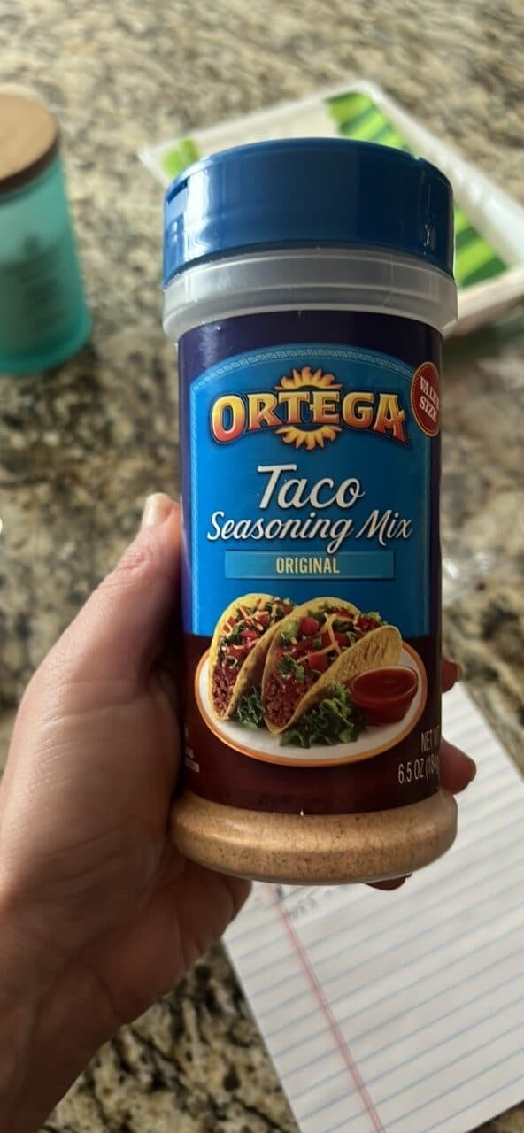 Ortega Taco Seasoning Mix Original packshot