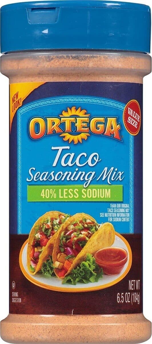 Ortega Taco Seasoning Mix packshot