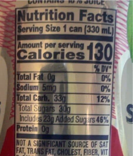 Open Food Facts Melograno E Arancia Sparkling Pomegranate & Orange Beverage packshot