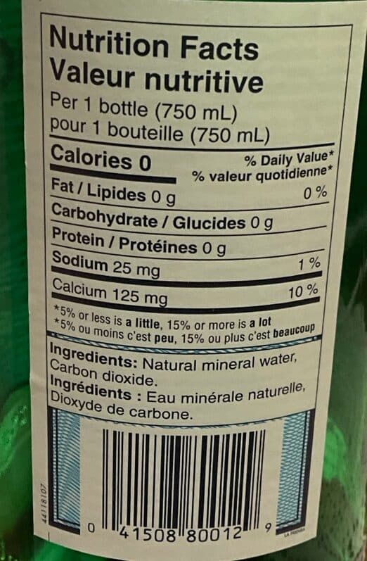 S. Pellegrino Carbonated Natural Mineral Water packshot
