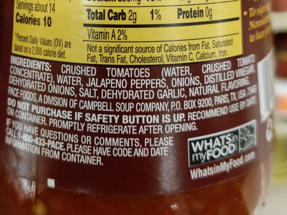 Campbell's Pace Picante packshot