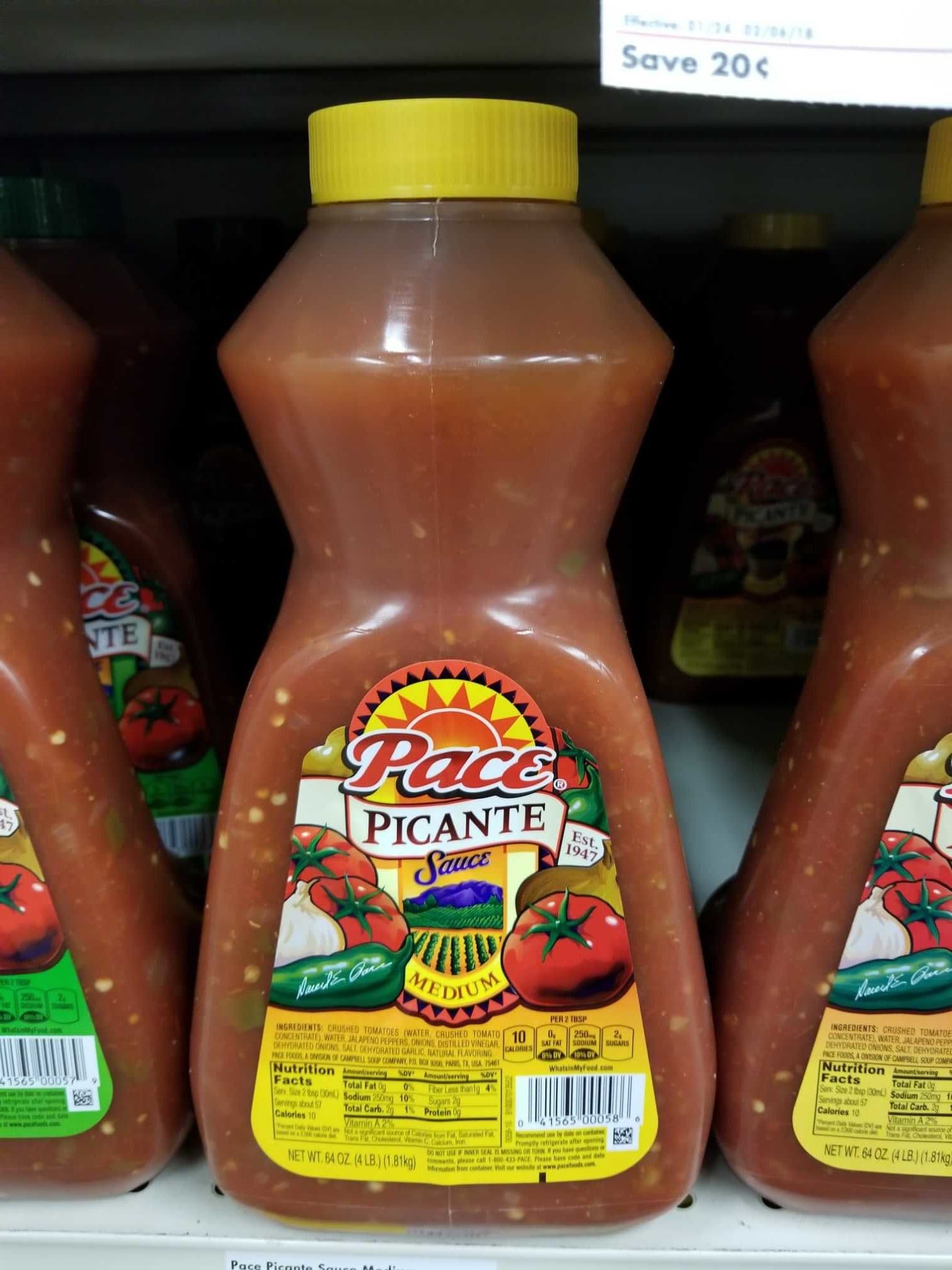 Pace Foods Pace dips medium picante packshot