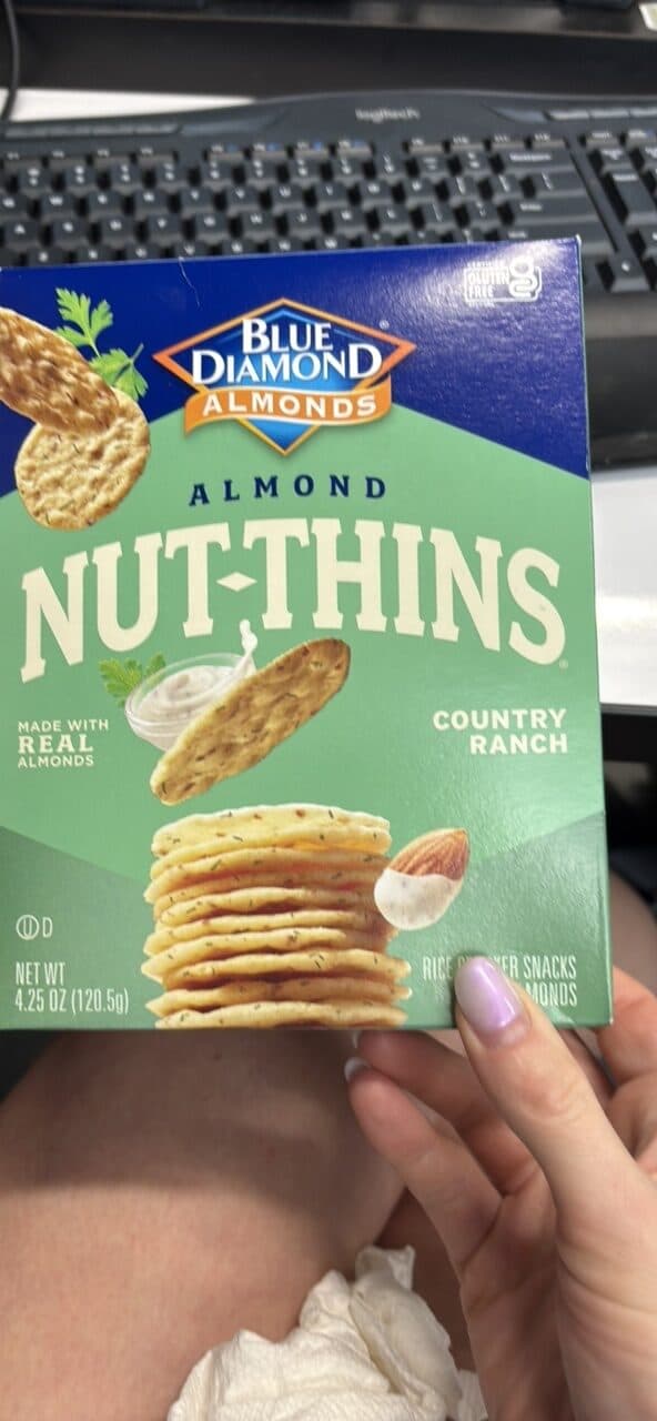 BLUE DIAMOND ALMONDS ALMOND NUT-THINS COUNTRY RANCH packshot