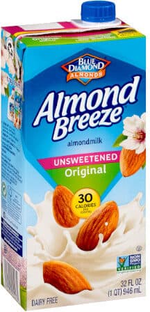 Almond Breeze Almond Breeze Almondmilk Unsweetened Original Aseptic packshot