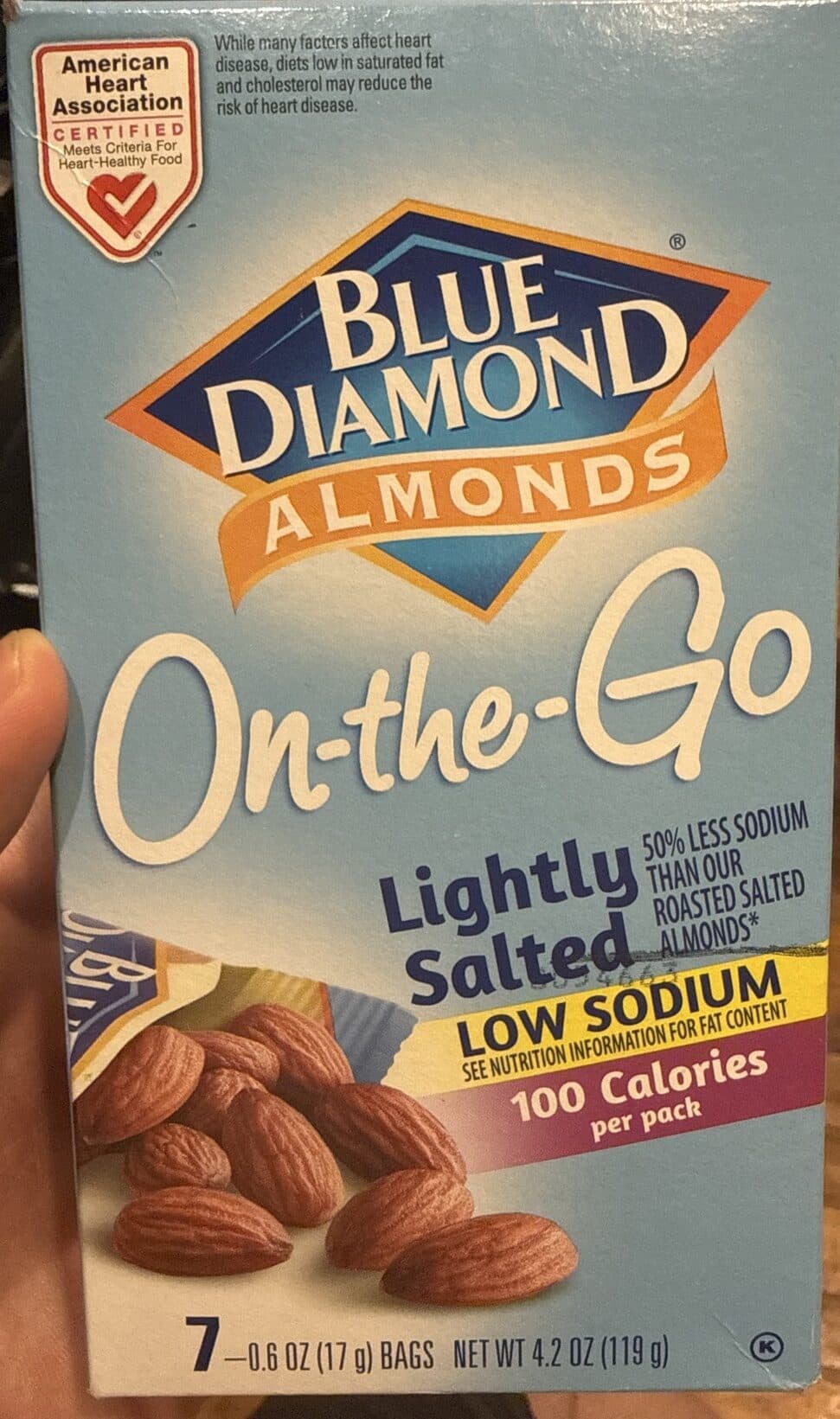 Blue Diamond Lightly Salted Blue Diamond Almonds packshot