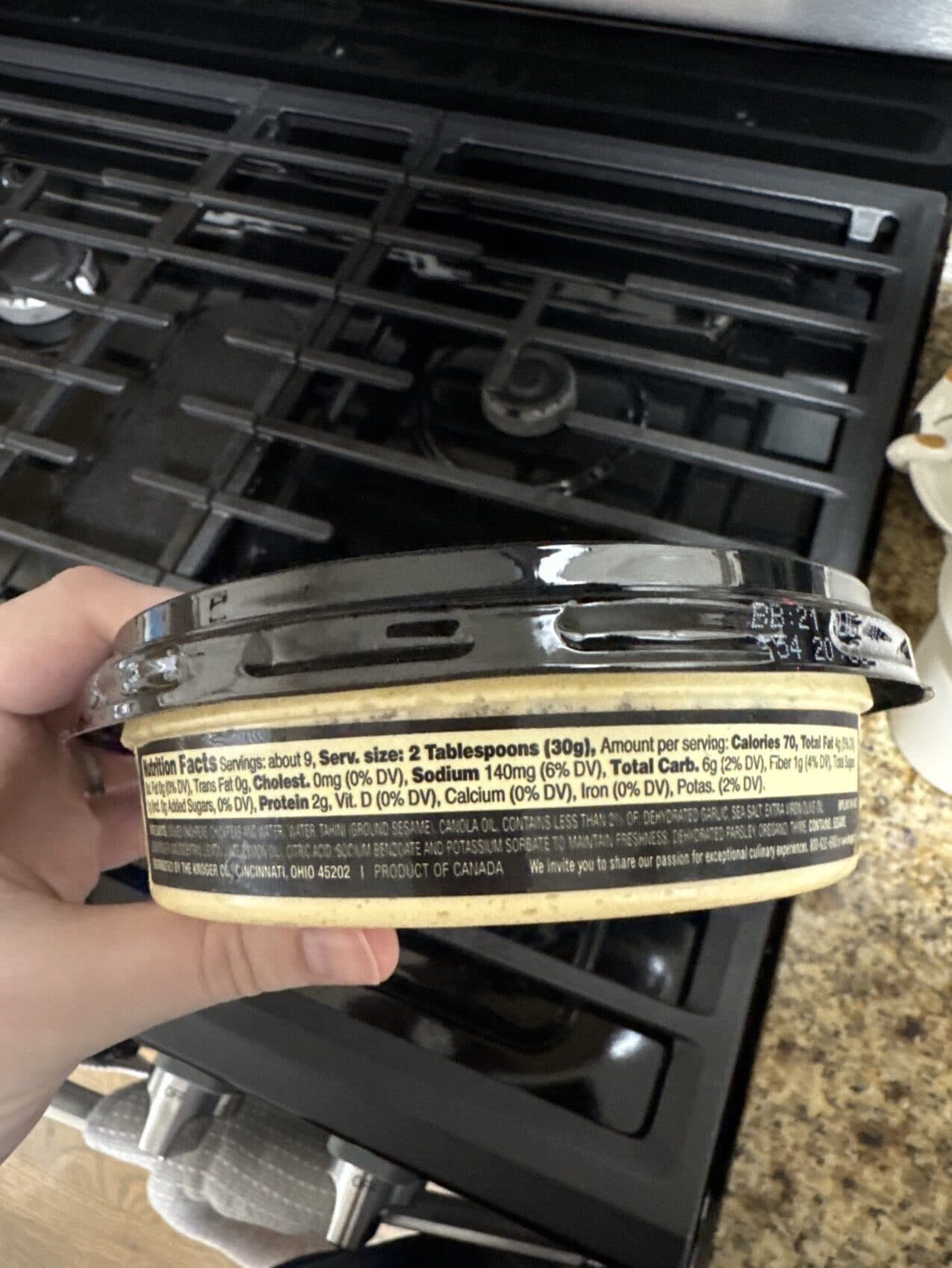 Private Selection Mediterranean Herb Hummus packshot