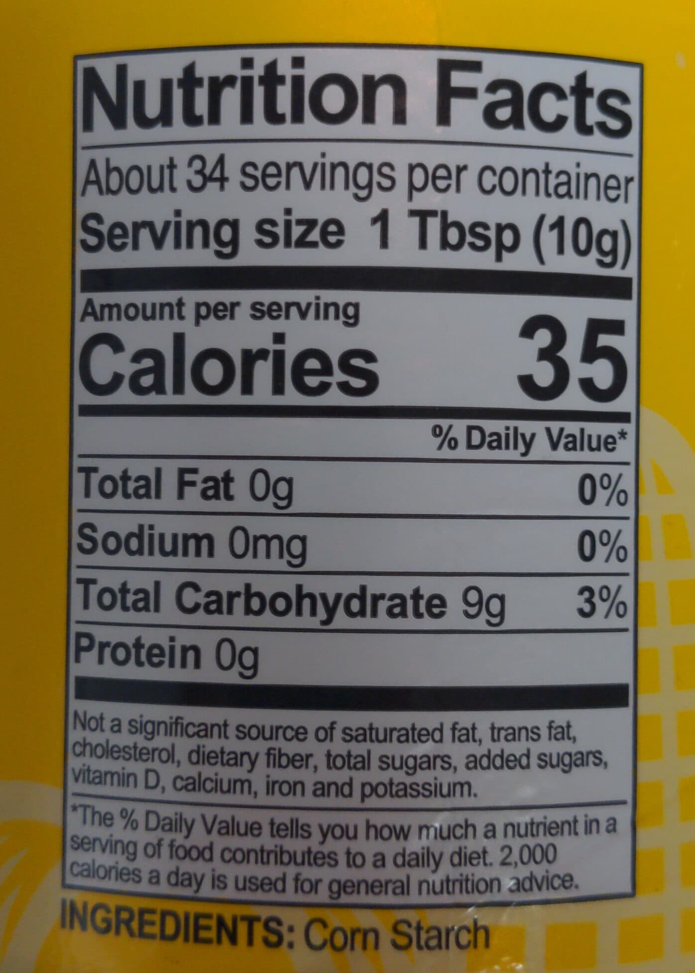 Rumford Corn Starch packshot