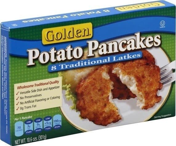 Golden Potato Pancakes packshot