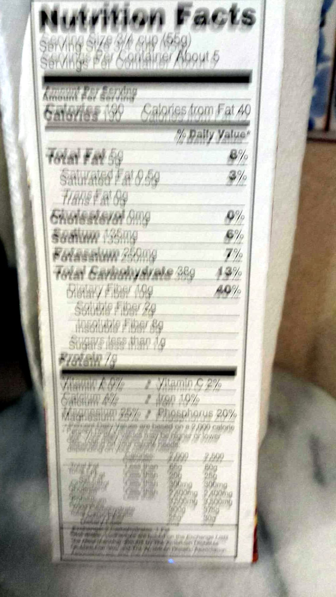 Uncle Sam Original Wheat Berry Flakes packshot