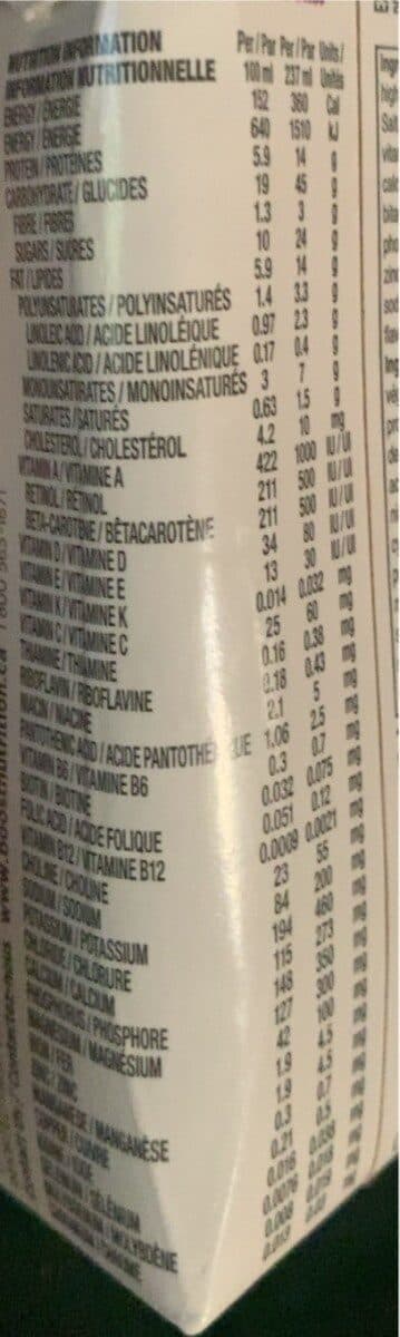 Nestlé boost plus calories packshot